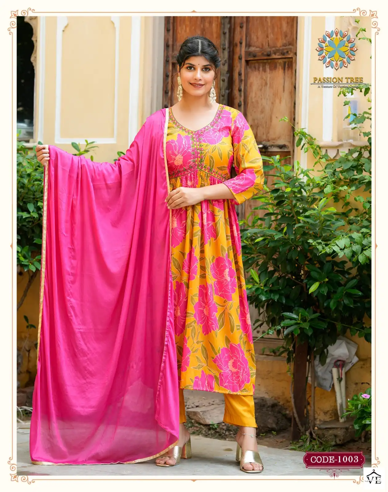 Passion Tree Adwika Vol 1 Heavy Muslin Wholesale Readymade Suits Catalog — Wholesale Salwar Suits, MPA wholesale from Surat - Gallery Image 5