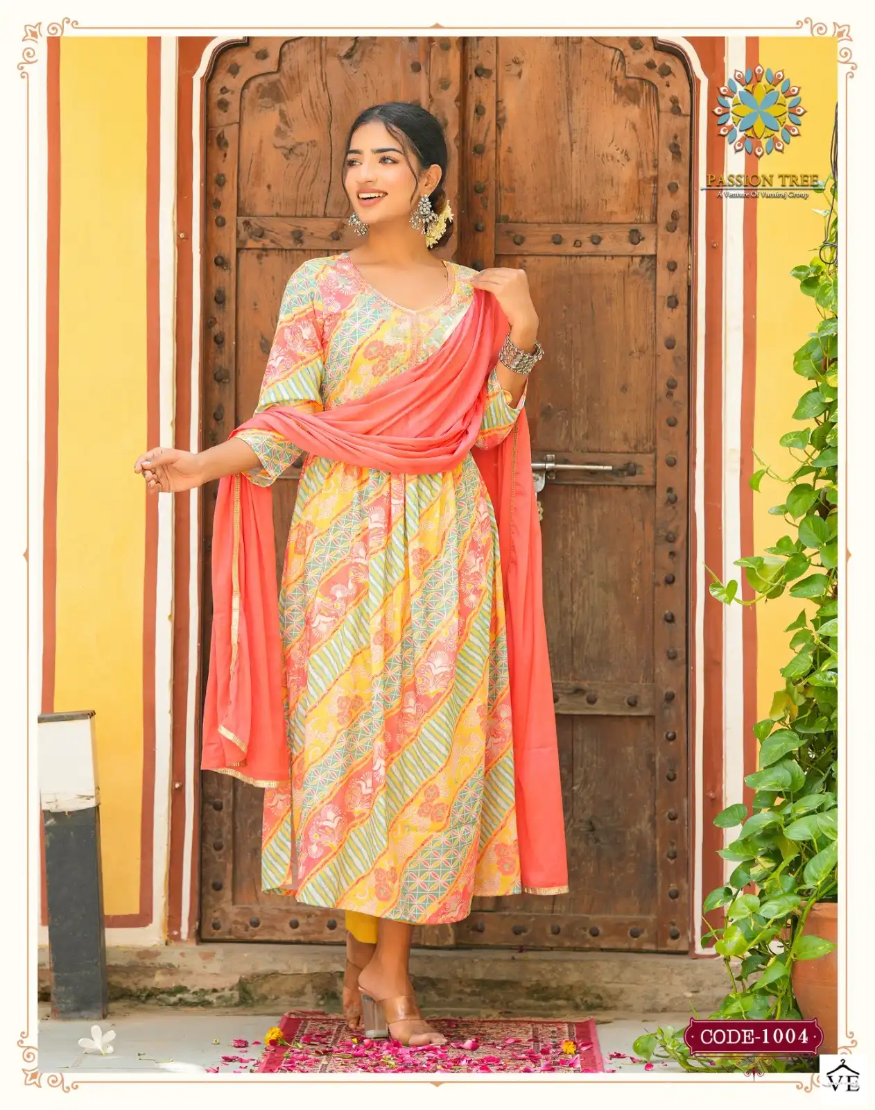 Passion Tree Adwika Vol 1 Heavy Muslin Wholesale Readymade Suits Catalog — Wholesale Salwar Suits, MPA wholesale from Surat - Gallery Image 6