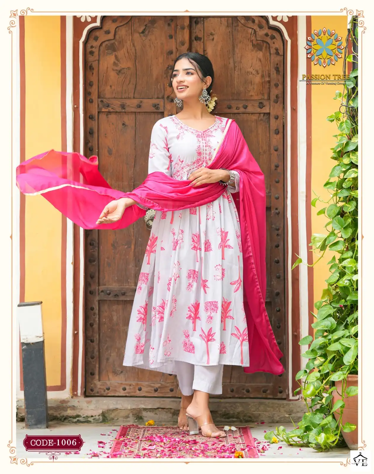 Passion Tree Adwika Vol 1 Heavy Muslin Wholesale Readymade Suits Catalog — Wholesale Salwar Suits, MPA wholesale from Surat - Gallery Image 8