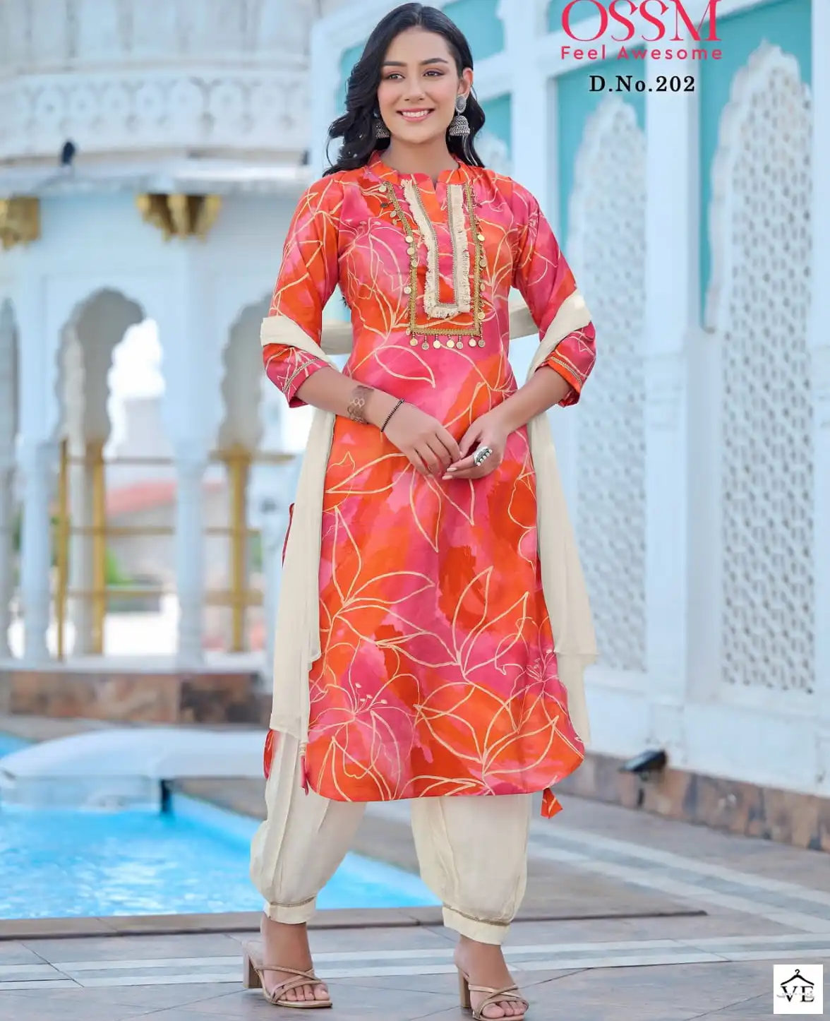 Ossm Afghani Vol 2 Modal Wholesale Designer Fancy Readymade Salwar Suit Catalog — Wholesale Salwar Suits, MPA wholesale from Surat — view 1