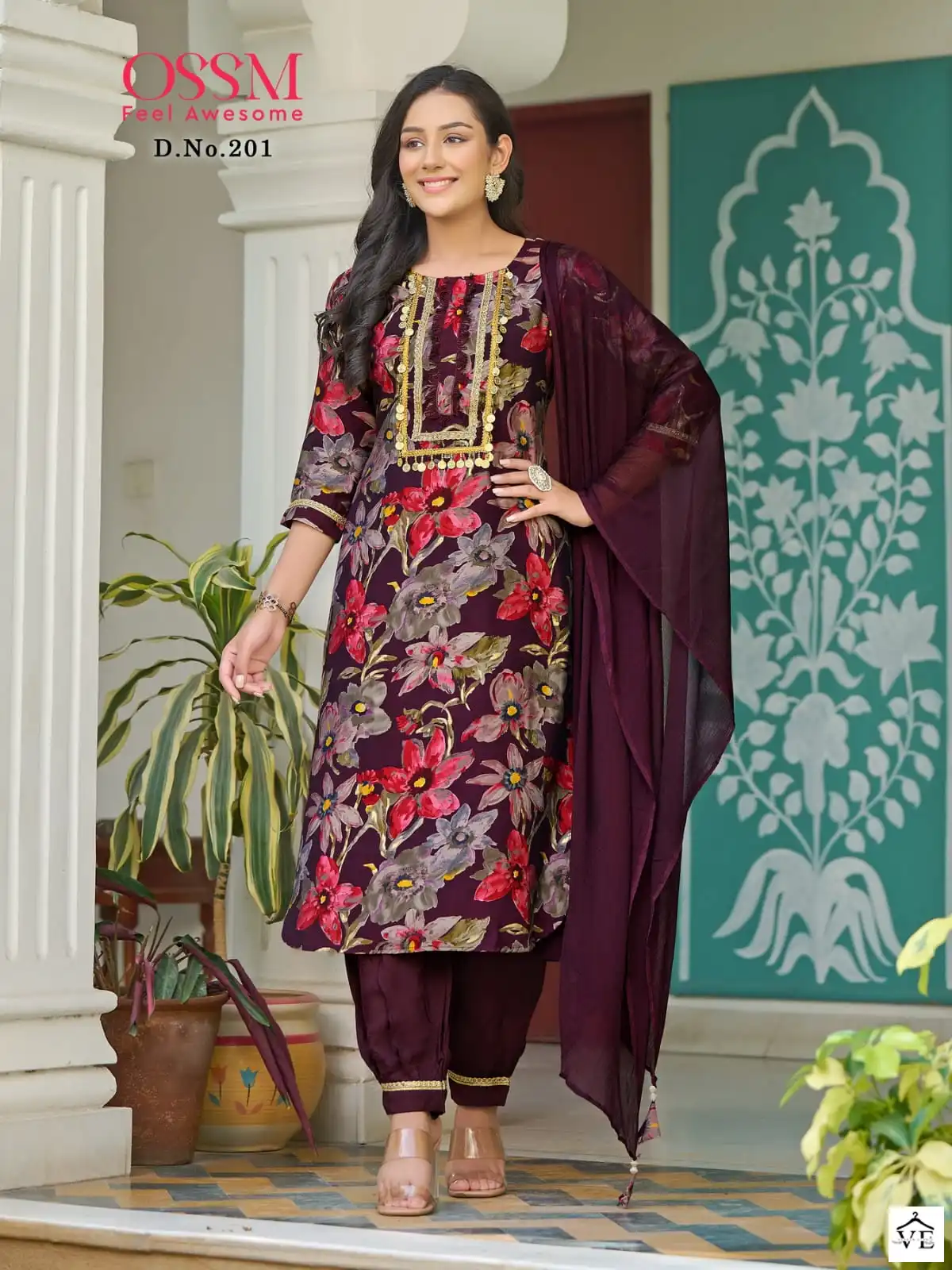 Ossm Afghani Vol 2 Modal Wholesale Designer Fancy Readymade Salwar Suit Catalog — Wholesale Salwar Suits, MPA wholesale from Surat - Gallery Image 2