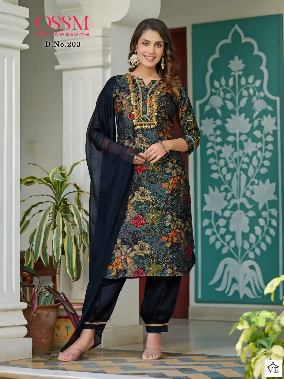 Ossm Afghani Vol 2 Modal Wholesale Designer Fancy Readymade Salwar Suit Catalog — Wholesale Salwar Suits, MPA wholesale from Surat - Gallery Image 5