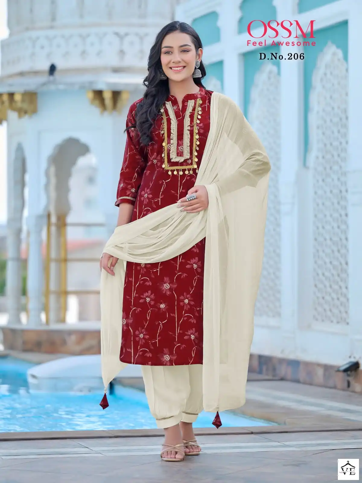 Ossm Afghani Vol 2 Modal Wholesale Designer Fancy Readymade Salwar Suit Catalog — Wholesale Salwar Suits, MPA wholesale from Surat - Gallery Image 6