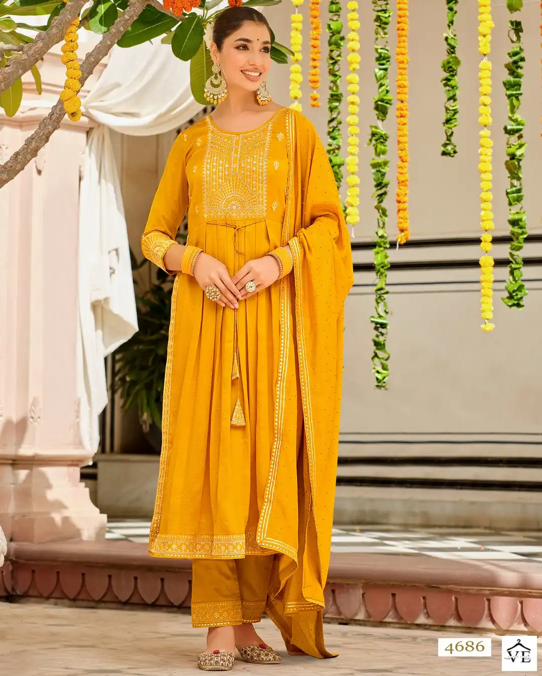 Rangoon Aishwariya Premium Silk Wholesale Designer Readymade Salwar Suit Catalog — Wholesale Salwar Suits, Rangoon wholesale from Surat — view 1
