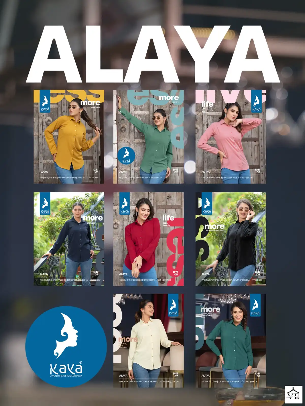 Kaya Alaya Poly Lycra Wholesale Designer Kurtis Catalog — Wholesale Kurtis, MPA wholesale from Surat — view 10