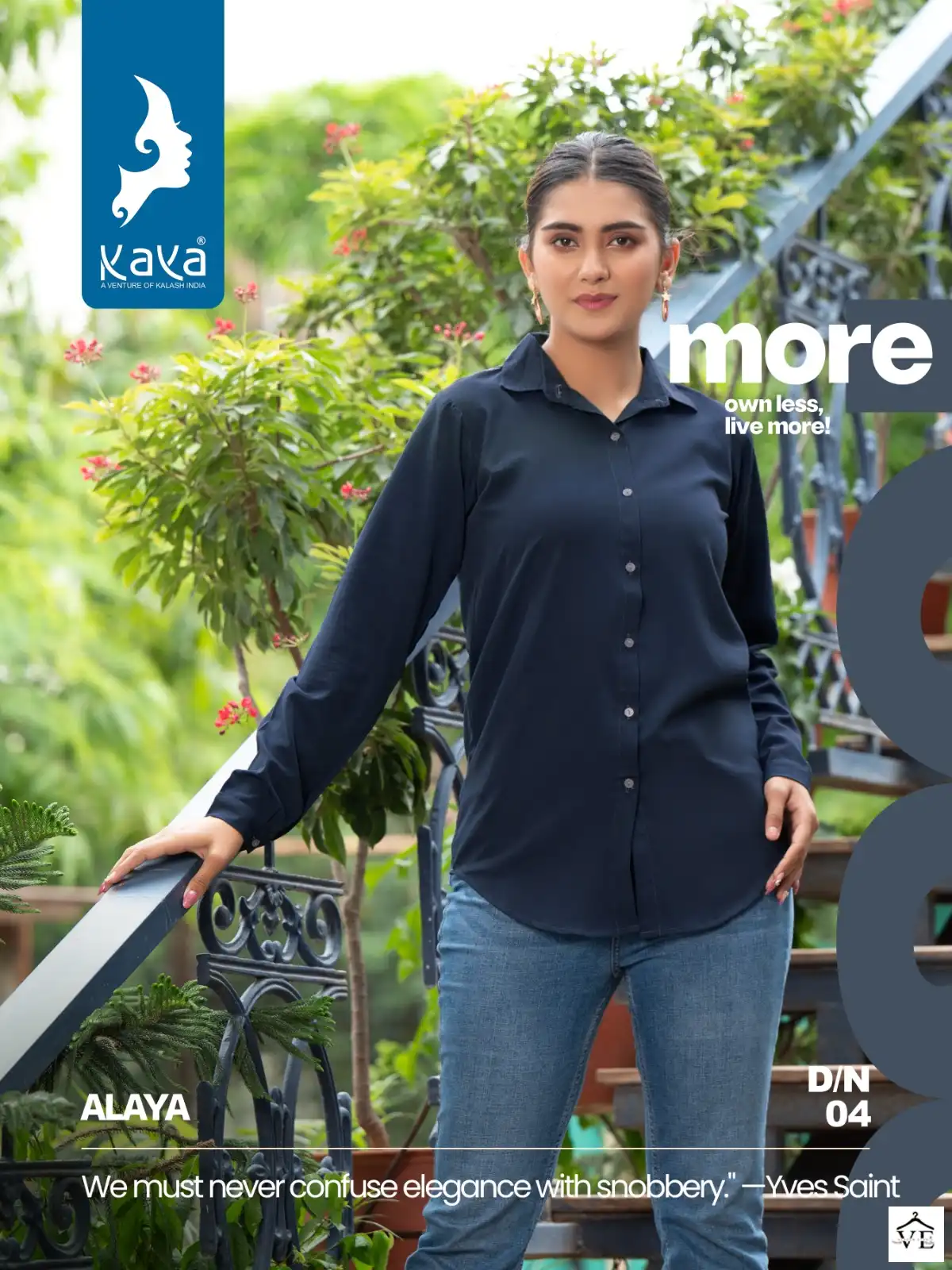 Kaya Alaya Poly Lycra Wholesale Designer Kurtis Catalog — Wholesale Kurtis, MPA wholesale from Surat — view 5