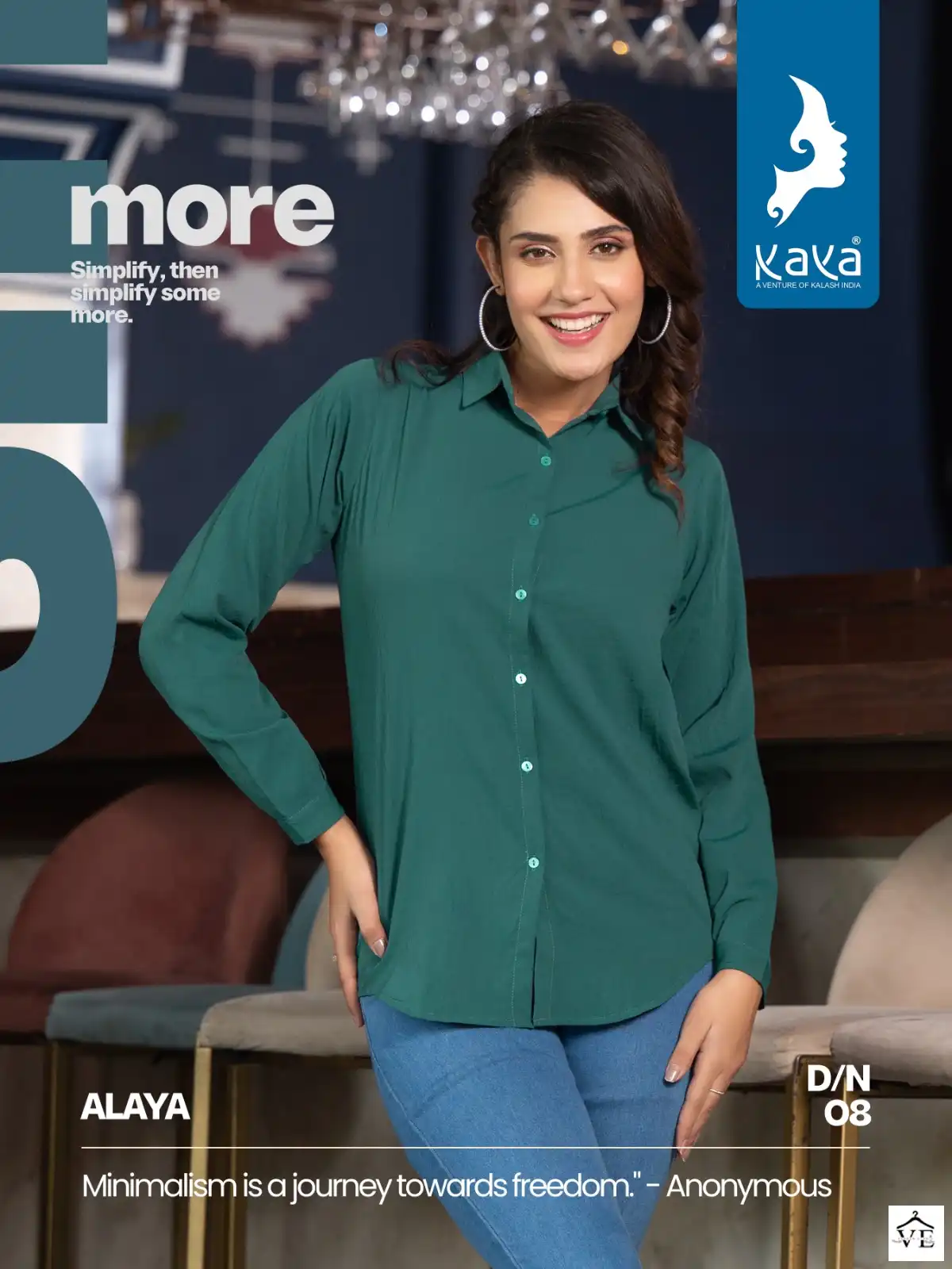 Kaya Alaya Poly Lycra Wholesale Designer Kurtis Catalog — Wholesale Kurtis, MPA wholesale from Surat — view 8