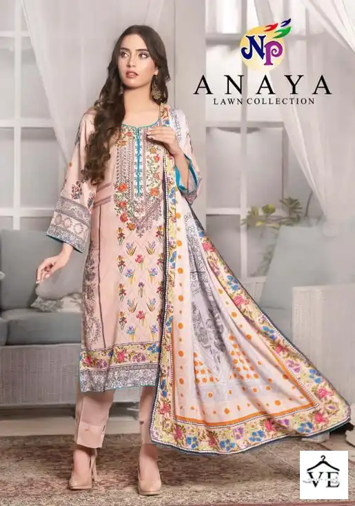 Nand Gopal Anaya Lawn Cotton Wholesale Pakistani Salwar Suit Catalog — Wholesale Salwar Suits, MPA wholesale from Surat — view 10