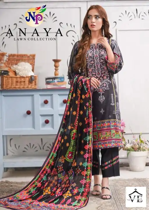 Nand Gopal Anaya Lawn Cotton Wholesale Pakistani Salwar Suit Catalog — Wholesale Salwar Suits, MPA wholesale from Surat — view 3