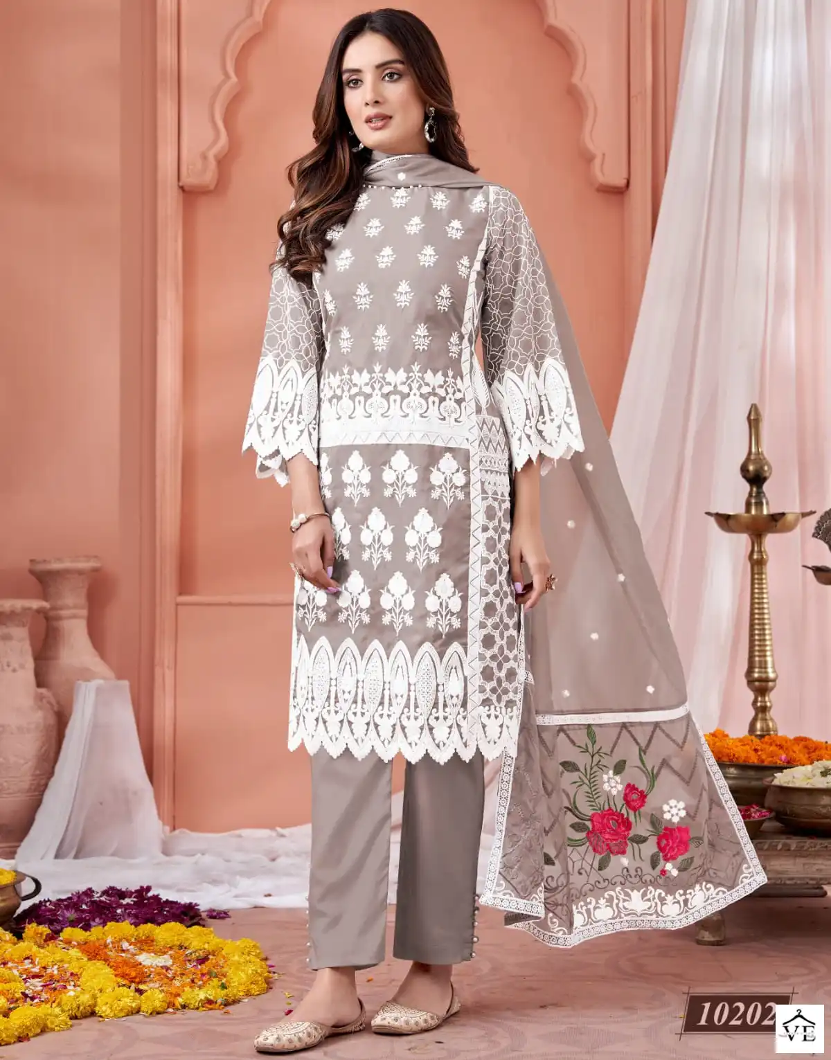 Anjubaa Vol 20 Soft Organza Wholesale Designer Suits Catalog