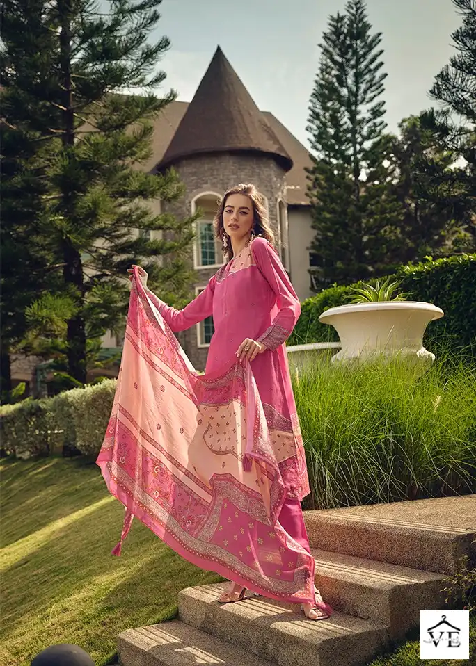 Prm Trendz Anjum Pure Musline Silk Wholesale Designer Salwar Suit Catalog — Wholesale Salwar Suits, MPA wholesale from Surat - Gallery Image 2