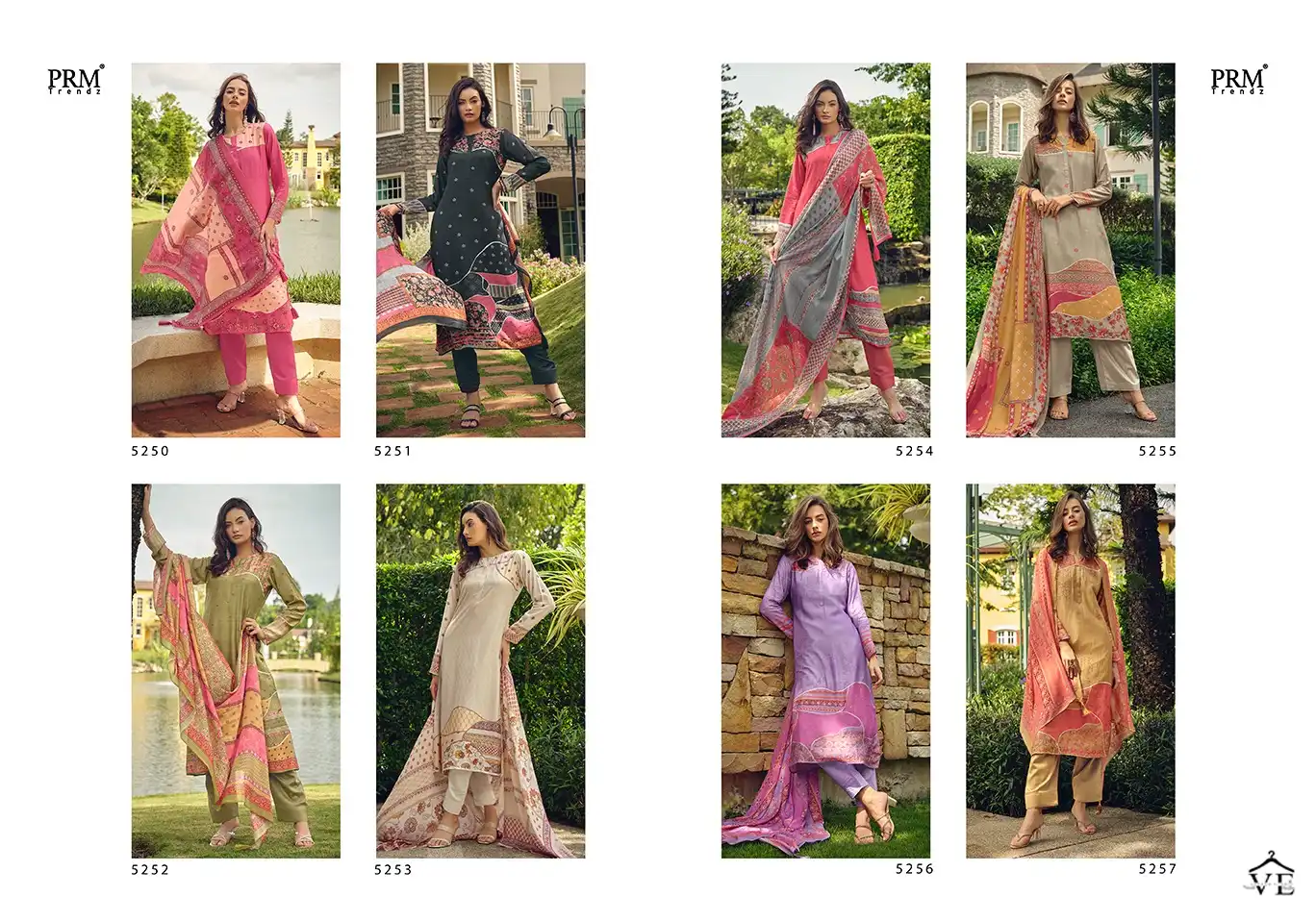 Prm Trendz Anjum Pure Musline Silk Wholesale Designer Salwar Suit Catalog — Wholesale Salwar Suits, MPA wholesale from Surat — view 10