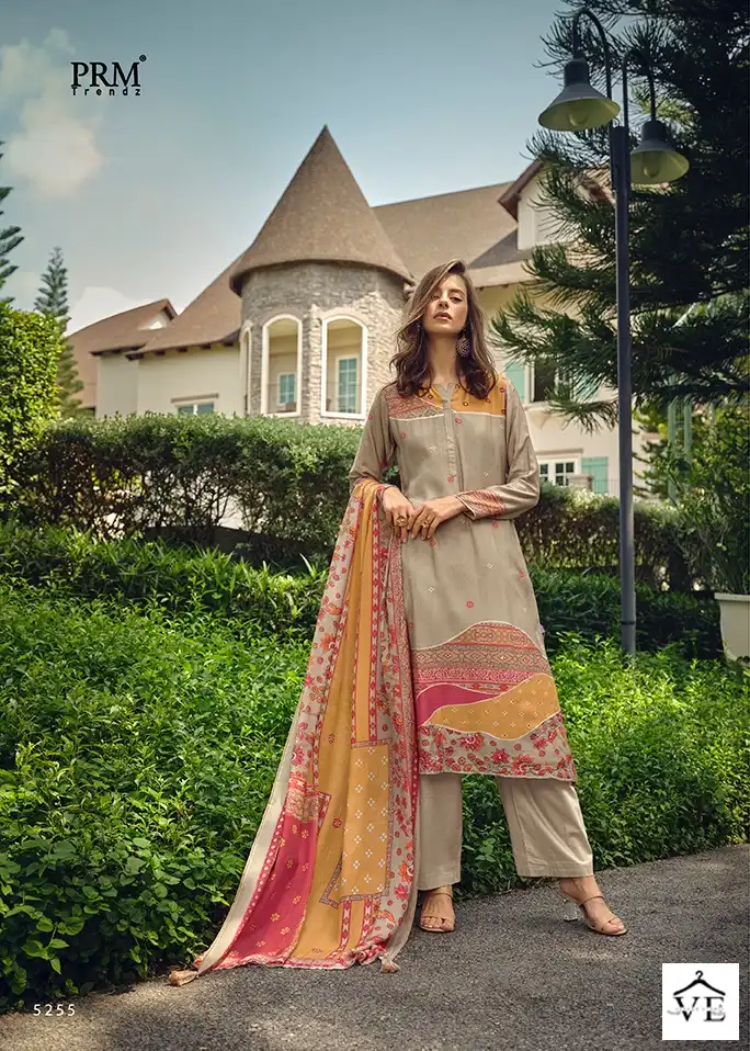 Prm Trendz Anjum Pure Musline Silk Wholesale Designer Salwar Suit Catalog — Wholesale Salwar Suits, MPA wholesale from Surat - Gallery Image 7