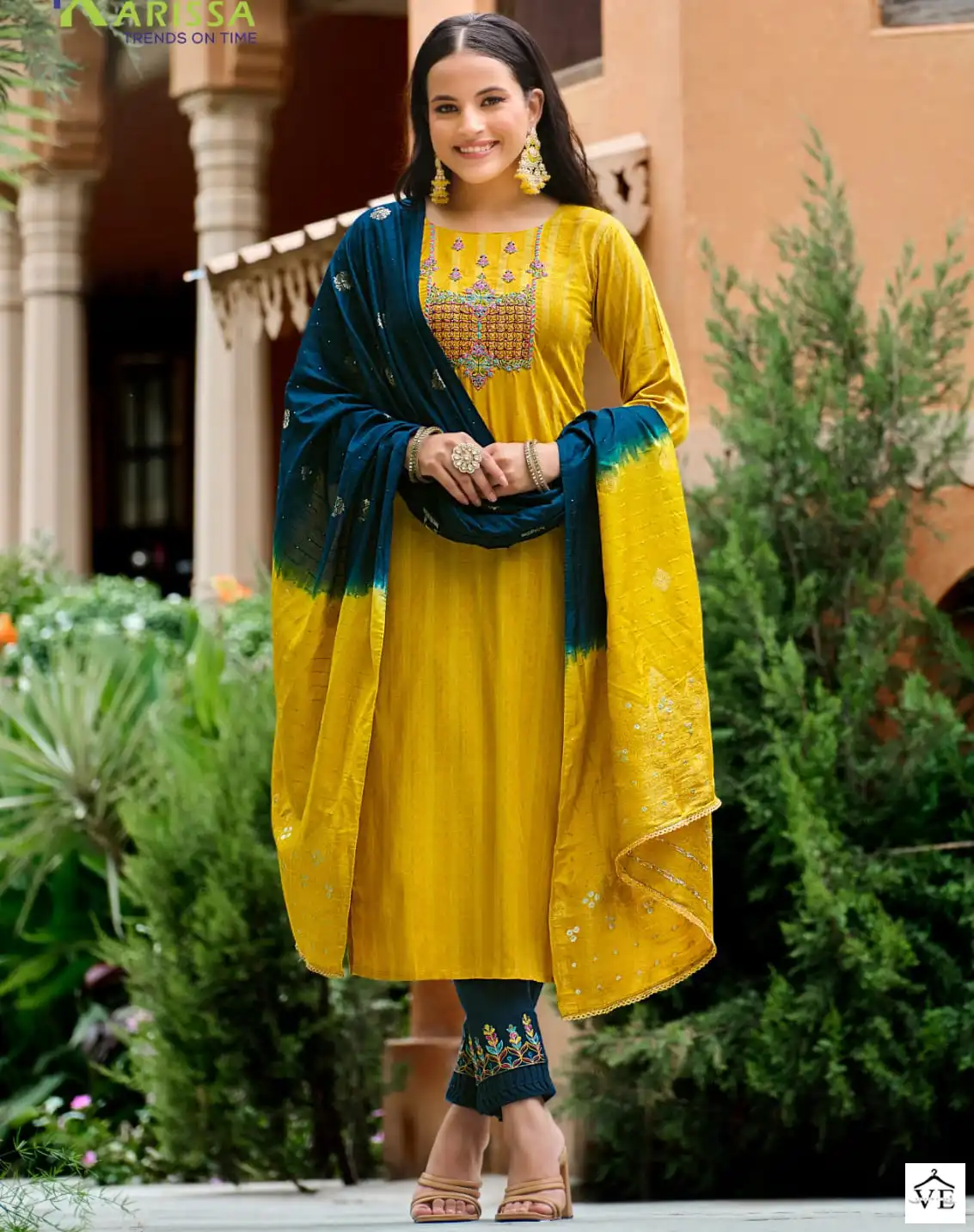 Karissa Anushka Pure Viscose Rayon Wholesale Designer Readymade Salwar Suit Catalog — Wholesale Salwar Suits, Karissa wholesale from Surat — view 1