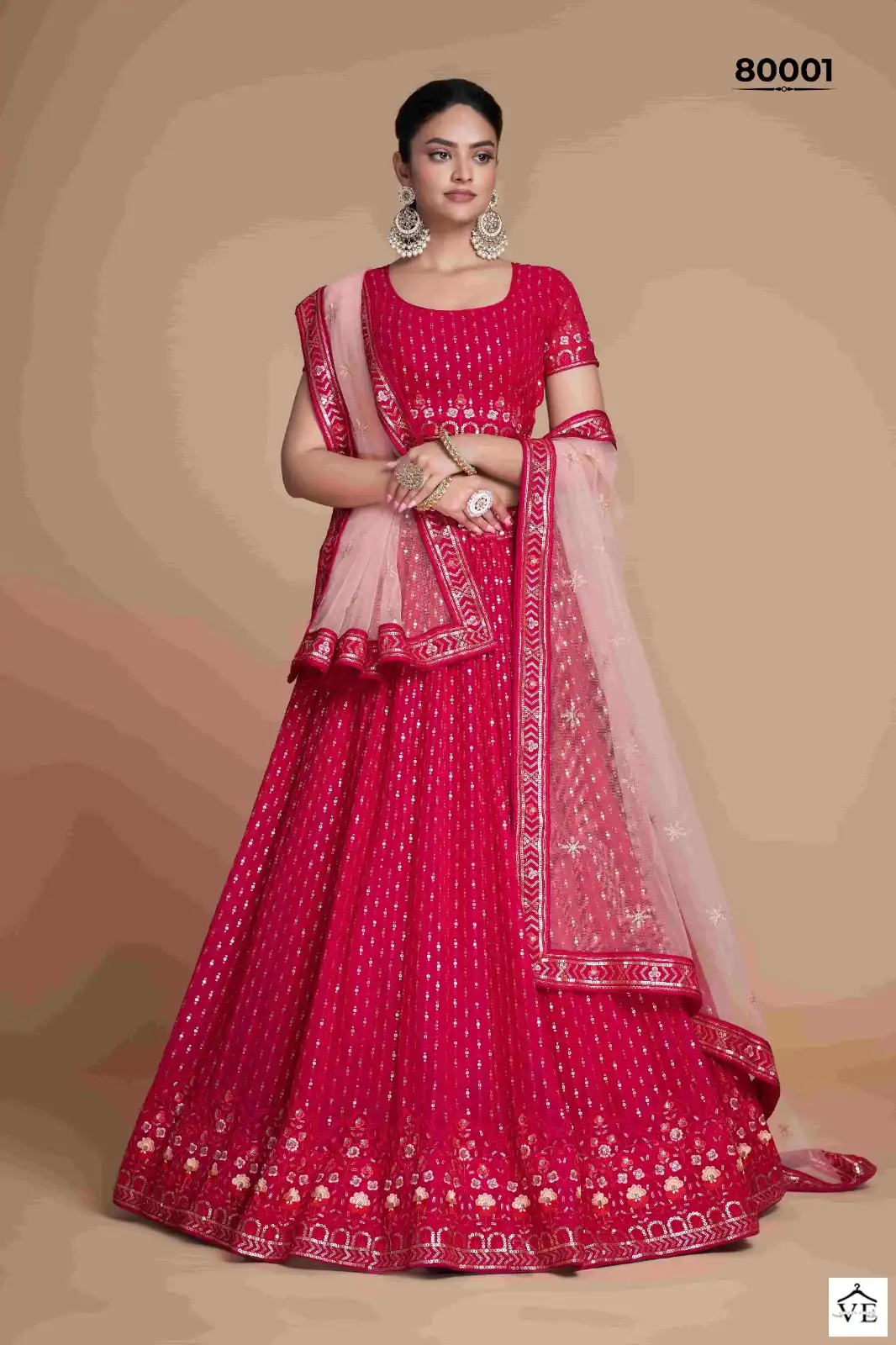 Arya Vol 50 Viscose Nylon Wholesale Designer Lehenga Catalog — Wholesale Lehenga, MPA wholesale from Surat - Gallery Image 3