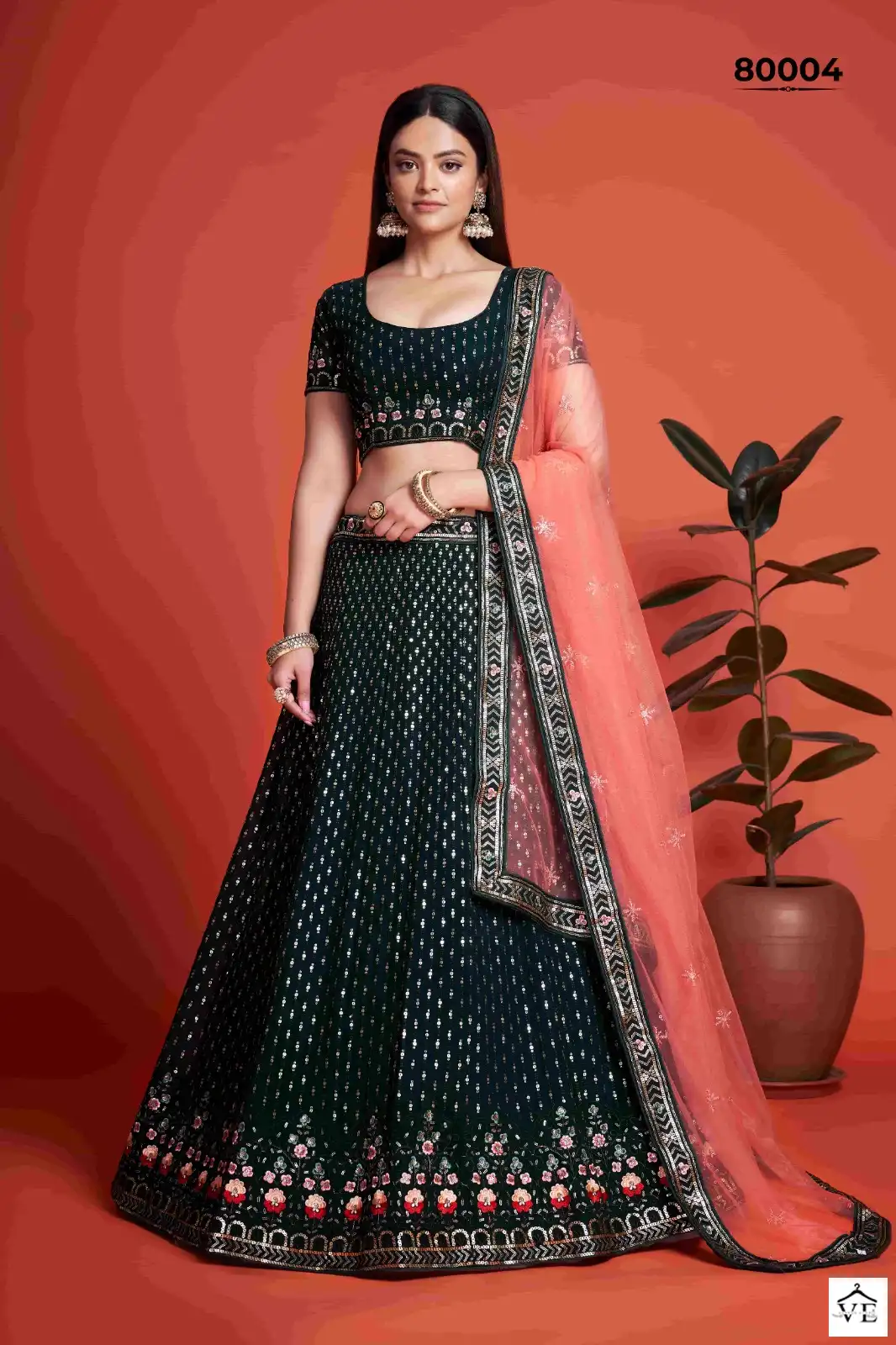 Arya Vol 50 Viscose Nylon Wholesale Designer Lehenga Catalog — Wholesale Lehenga, MPA wholesale from Surat - Gallery Image 12