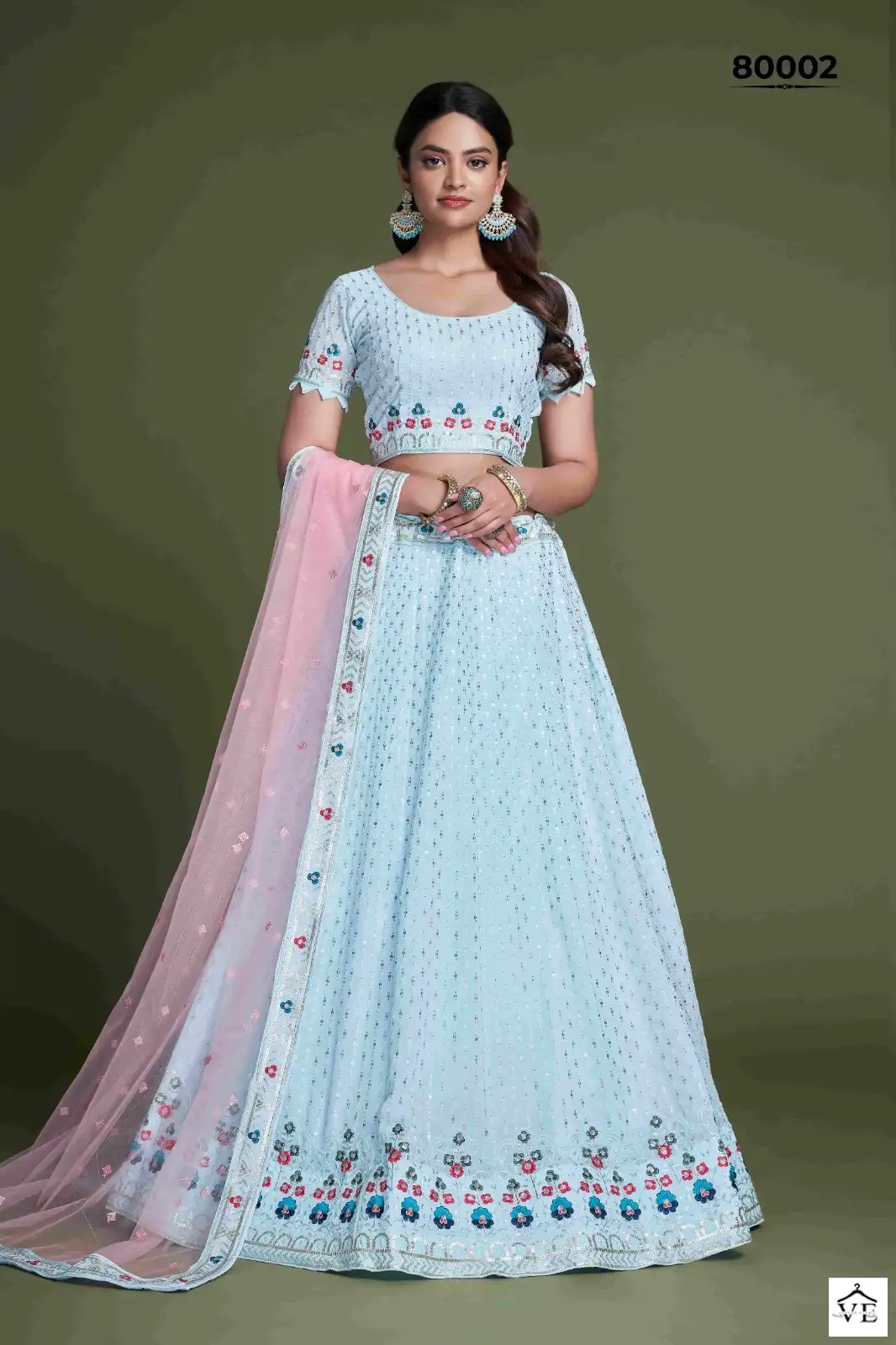 Arya Vol 50 Viscose Nylon Wholesale Designer Lehenga Catalog — Wholesale Lehenga, MPA wholesale from Surat - Gallery Image 4