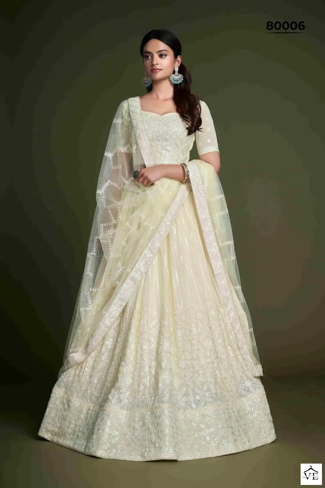 Arya Vol 50 Viscose Nylon Wholesale Designer Lehenga Catalog — Wholesale Lehenga, MPA wholesale from Surat - Gallery Image 5