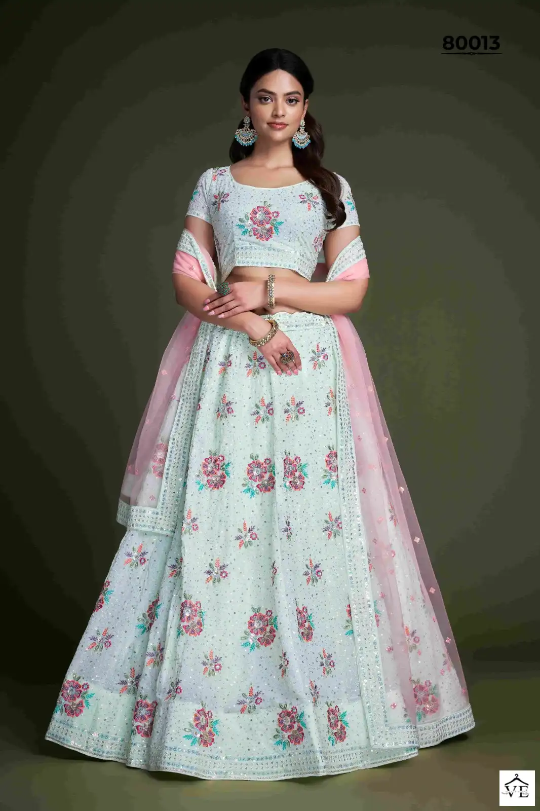 Arya Vol 50 Viscose Nylon Wholesale Designer Lehenga Catalog — Wholesale Lehenga, MPA wholesale from Surat - Gallery Image 7