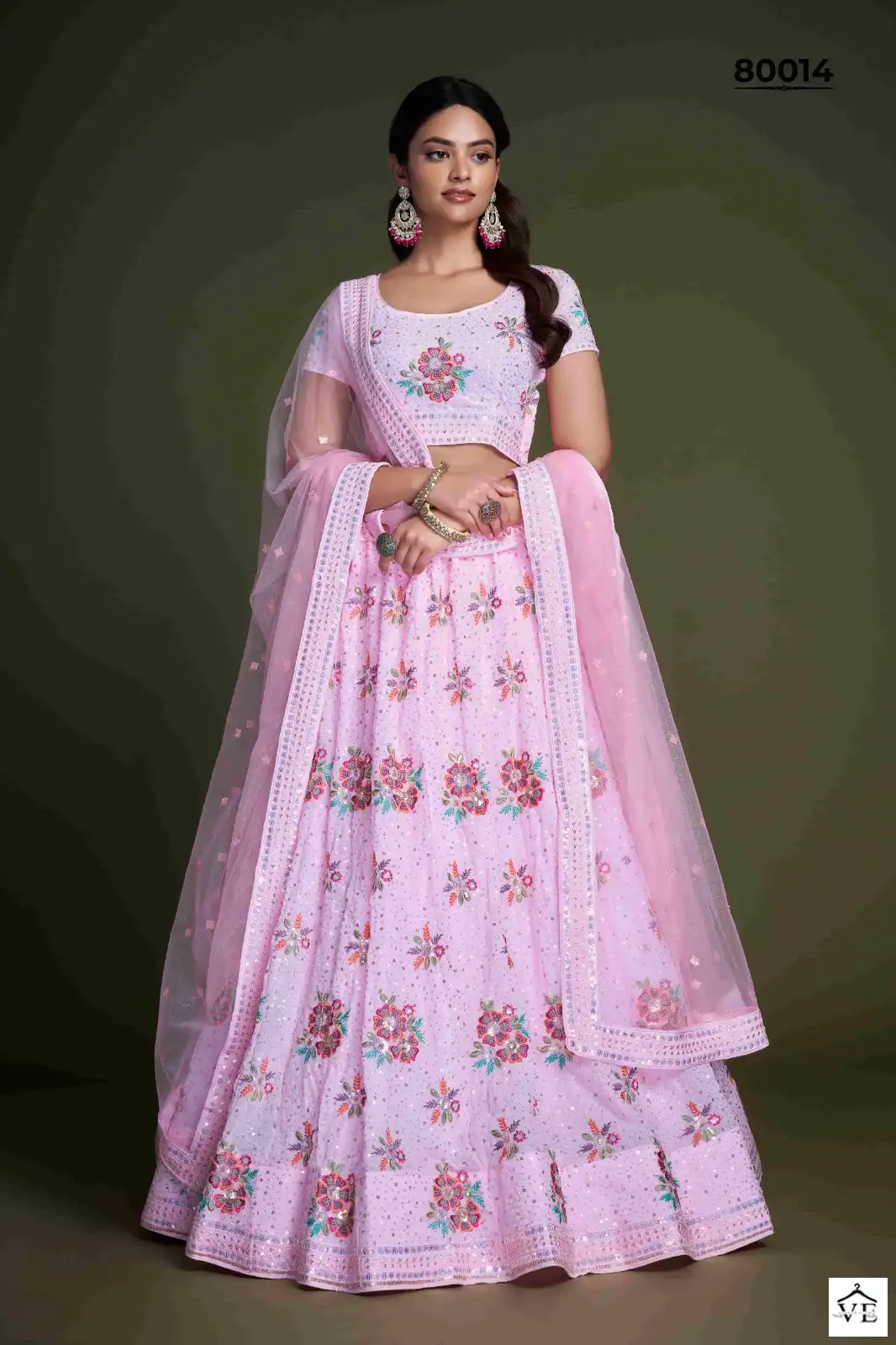 Arya Vol 50 Viscose Nylon Wholesale Designer Lehenga Catalog — Wholesale Lehenga, MPA wholesale from Surat - Gallery Image 8