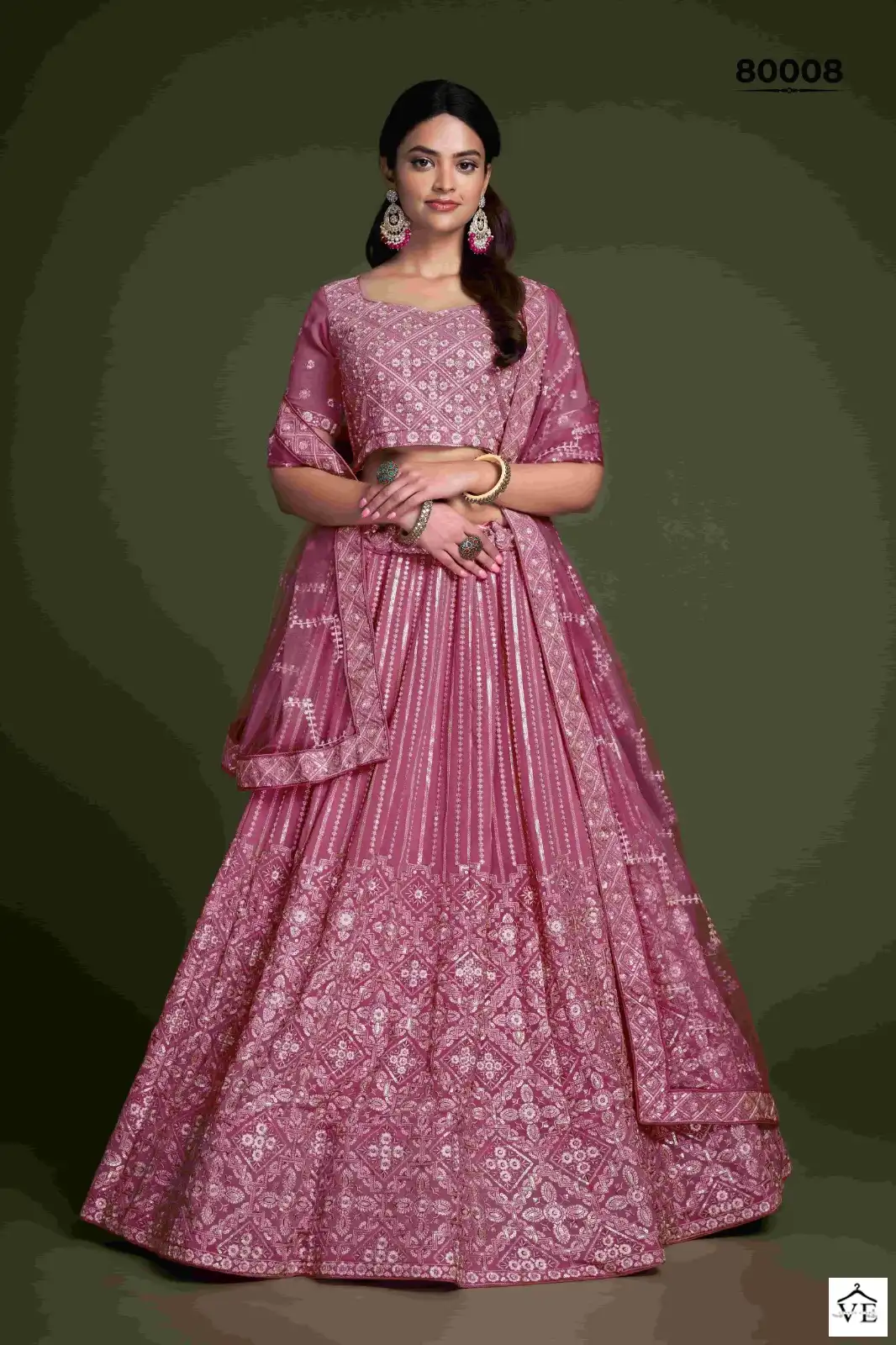 Arya Vol 50 Viscose Nylon Wholesale Designer Lehenga Catalog — Wholesale Lehenga, MPA wholesale from Surat - Gallery Image 10