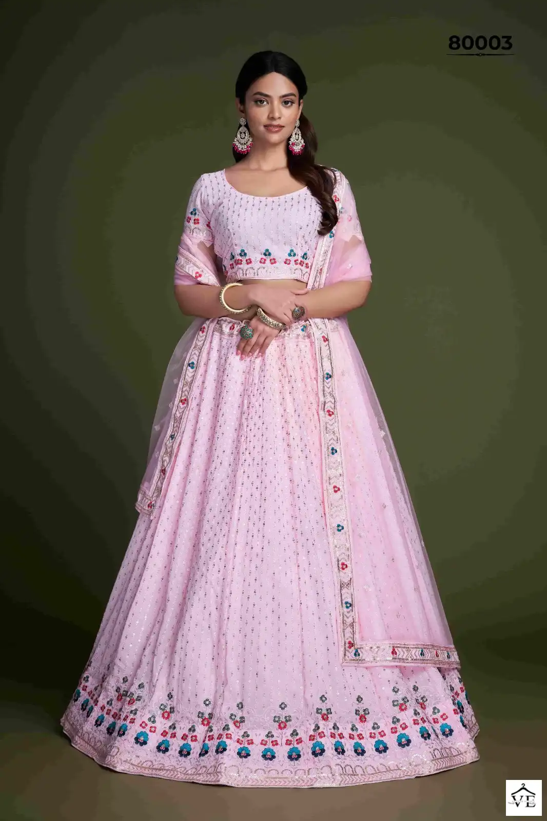 Arya Vol 50 Viscose Nylon Wholesale Designer Lehenga Catalog — Wholesale Lehenga, MPA wholesale from Surat - Gallery Image 11
