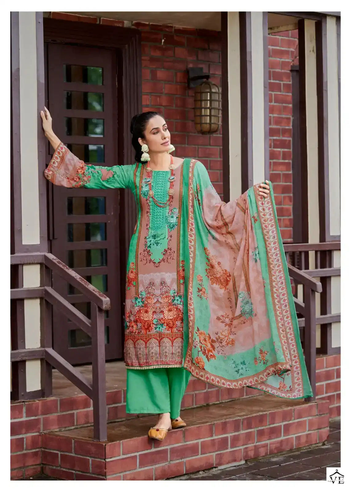 Hermitage Aza Cotton Wholesale Fancy Salwar Suit Catalog — Wholesale Salwar Suits, MPA wholesale from Surat - Gallery Image 4