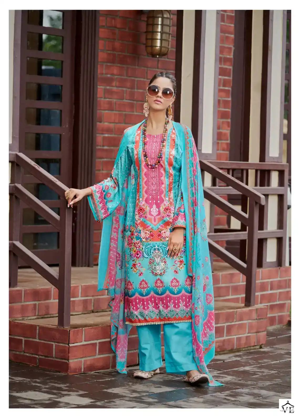 Hermitage Aza Cotton Wholesale Fancy Salwar Suit Catalog — Wholesale Salwar Suits, MPA wholesale from Surat - Gallery Image 5