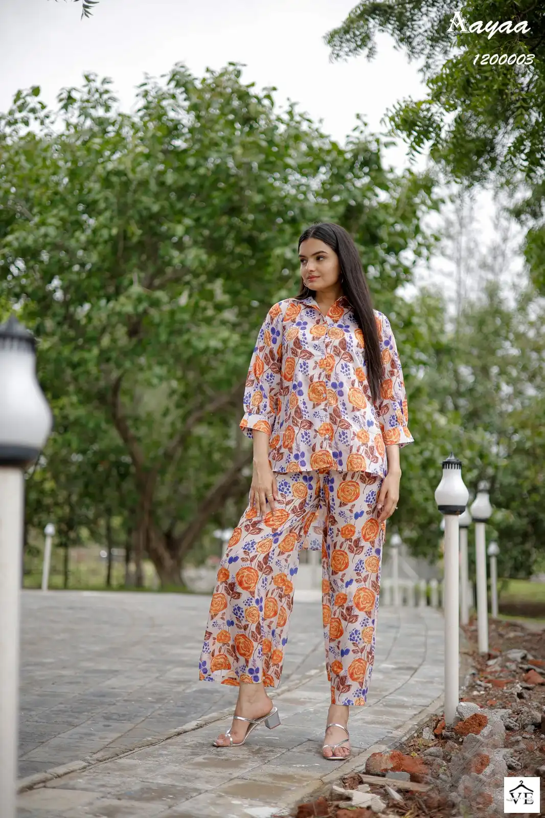 Aayaa Vol 12 Pure Muslin Wholesale Co-Ord Set Catalog — Wholesale Kurtis, MPA wholesale from Surat — view 5
