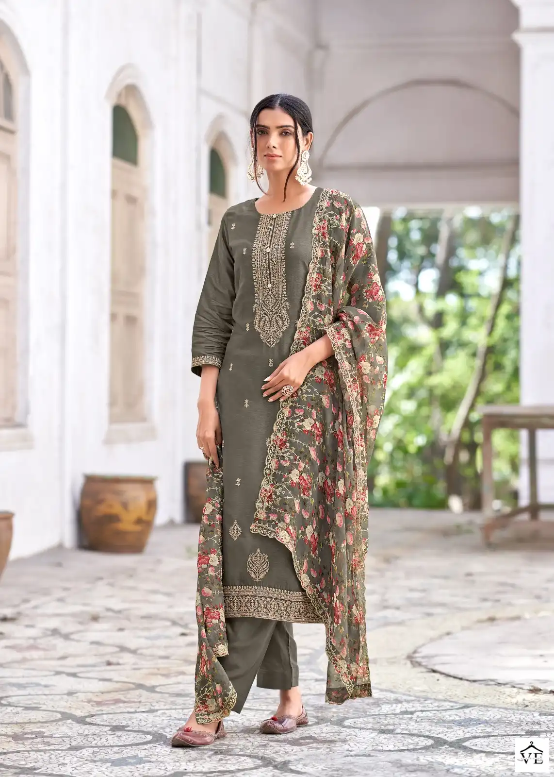 Bela Almora-2 Viscose Russian Silk Wholesale Designer Suits Catalog — Wholesale Salwar Suits, MPA wholesale from Surat - Gallery Image 2
