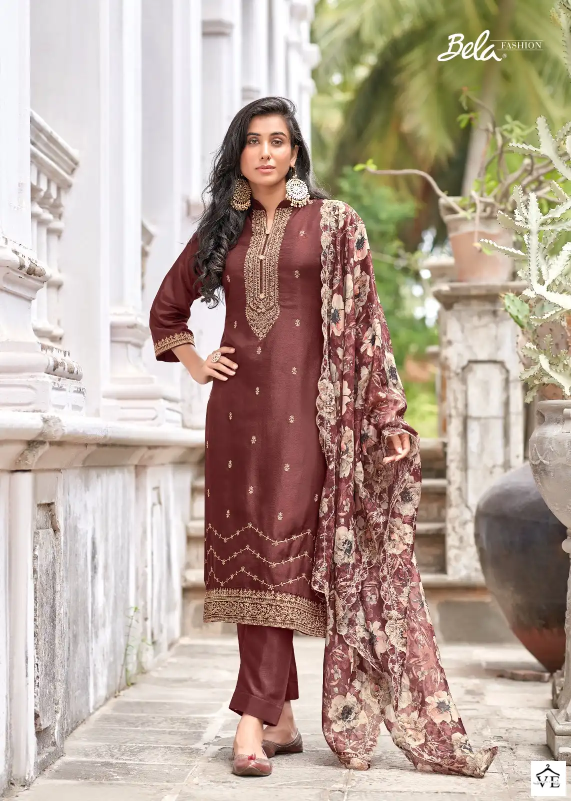 Bela Almora-2 Viscose Russian Silk Wholesale Designer Suits Catalog — Wholesale Salwar Suits, MPA wholesale from Surat - Gallery Image 6