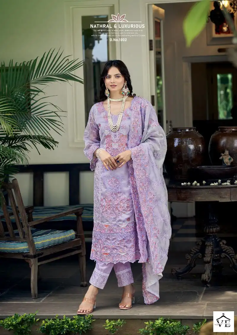 Aanzara Anaisha Organza Wholesale Designer Readymade Salwar Suit Catalog — Wholesale Salwar Suits, MPA wholesale from Surat - Gallery Image 3