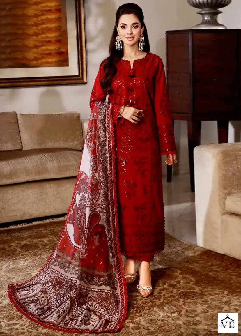 Anamsa 233 Pure Jam Cotton Wholesale Pakistani Suit — Wholesale Salwar Suits, MPA wholesale from Surat — view 1