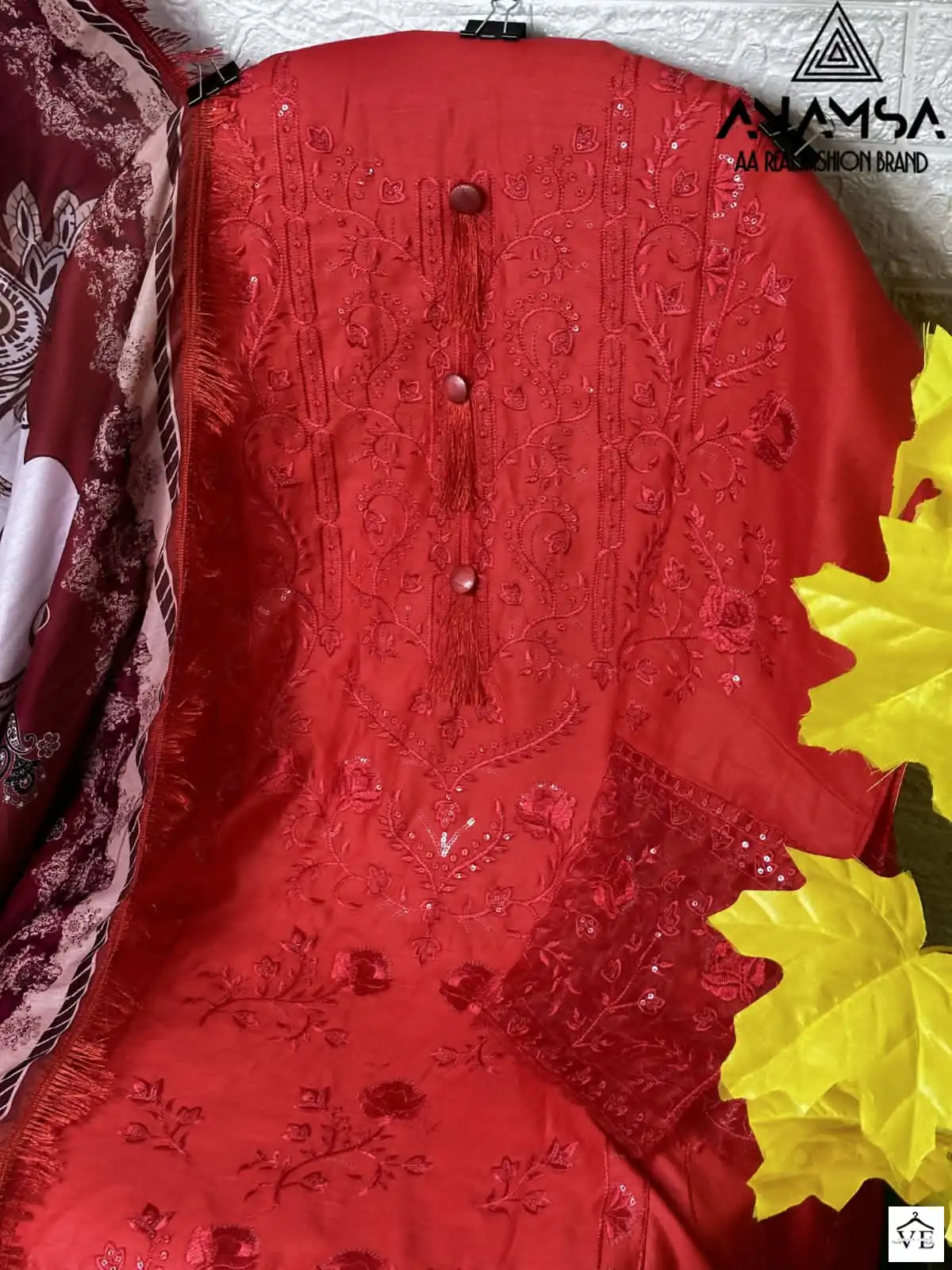 Anamsa 233 Pure Jam Cotton Wholesale Pakistani Suit — Wholesale Salwar Suits, MPA wholesale from Surat — view 3