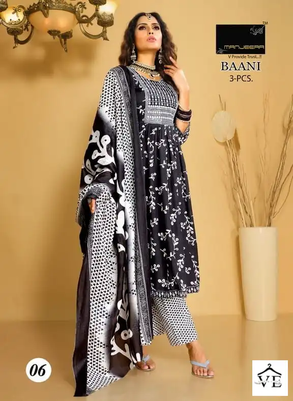 Manjeera Baani Magic Cotton Wholesale Readymade Salwar Suit Catalog — Wholesale Salwar Suits, MPA wholesale from Surat - Gallery Image 6