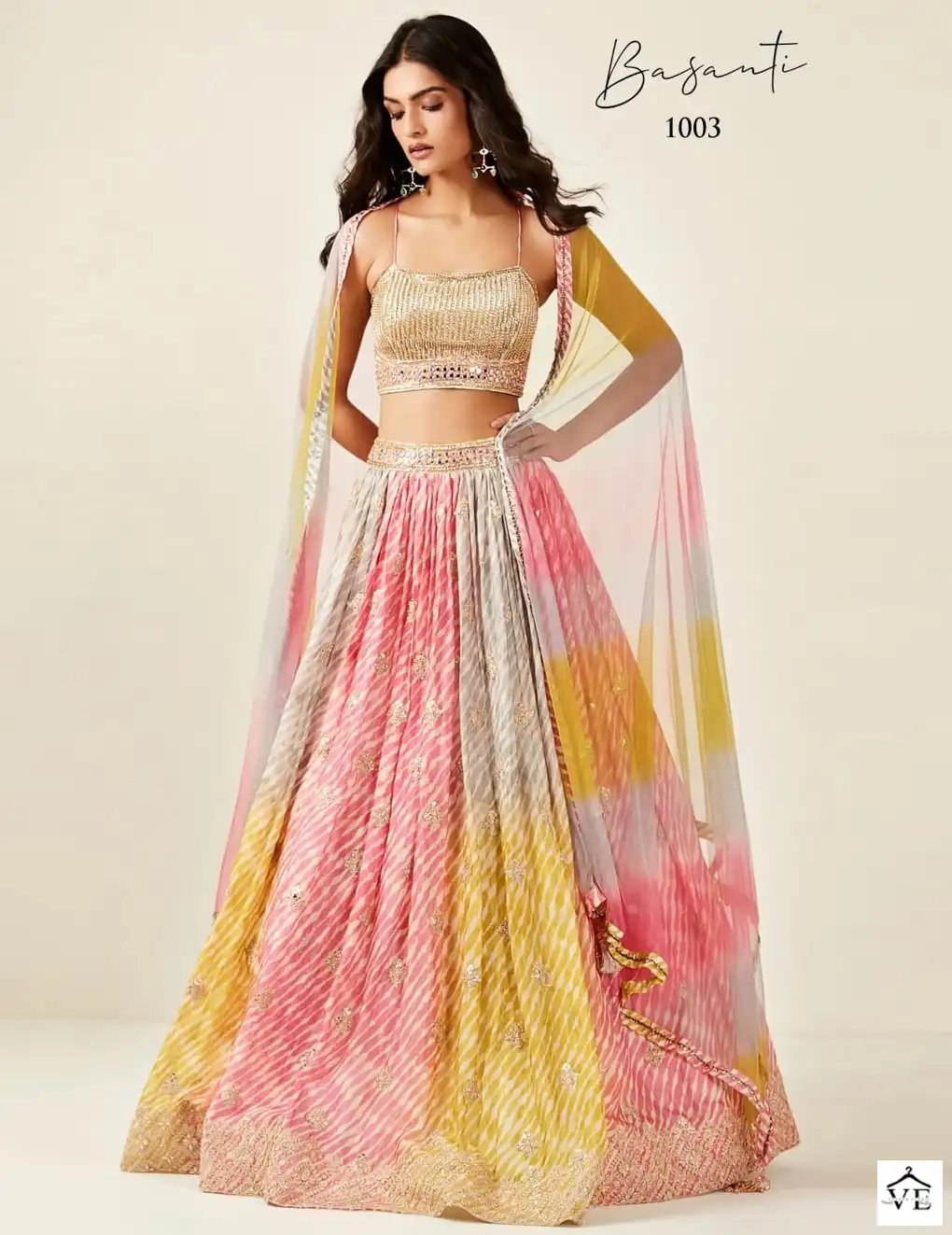 Stylishta Basanti Dola Silk Wholesale Readymade Lehenga Choli Catalog