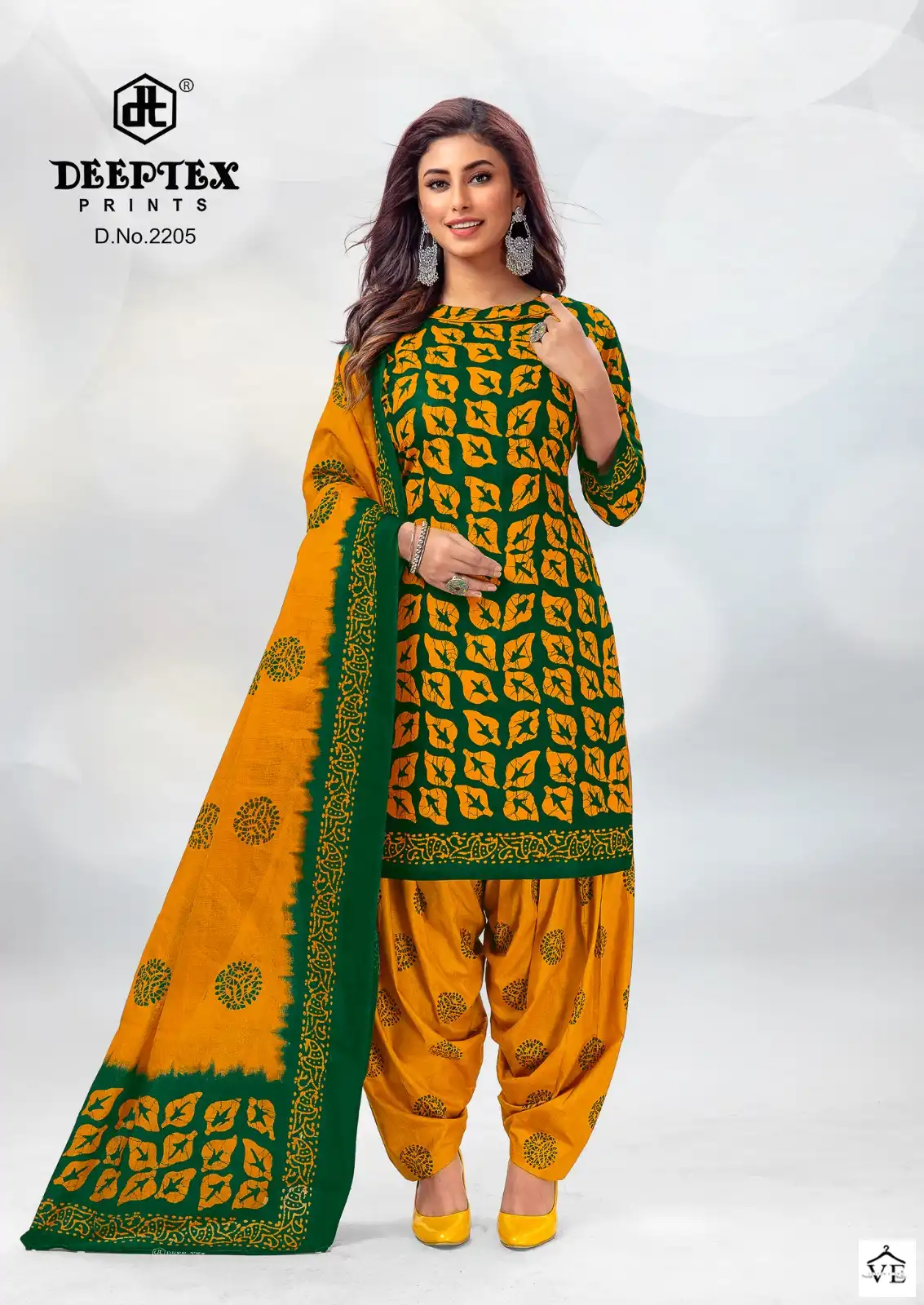 Deeptex Batik Plus Vol 22 Cotton Wholesale Salwar Suit Catalog — Wholesale Salwar Suits, Deeptex wholesale from Surat — view 10