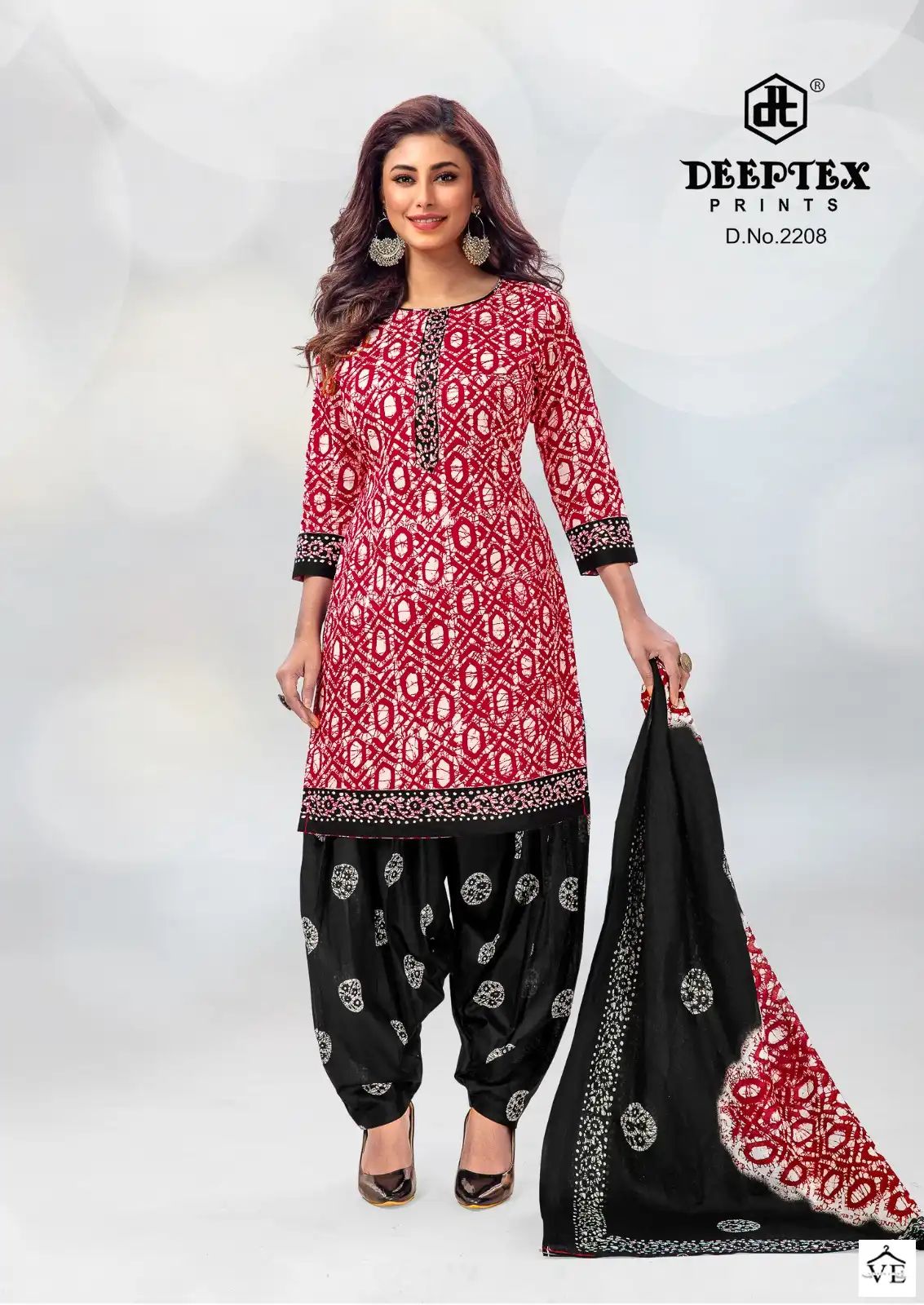 Deeptex Batik Plus Vol 22 Cotton Wholesale Salwar Suit Catalog — Wholesale Salwar Suits, Deeptex wholesale from Surat — view 6
