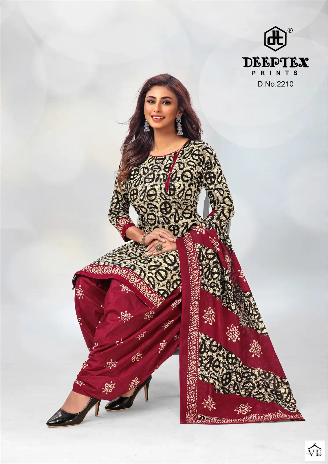 Deeptex Batik Plus Vol 22 Cotton Wholesale Salwar Suit Catalog — Wholesale Salwar Suits, Deeptex wholesale from Surat — view 7