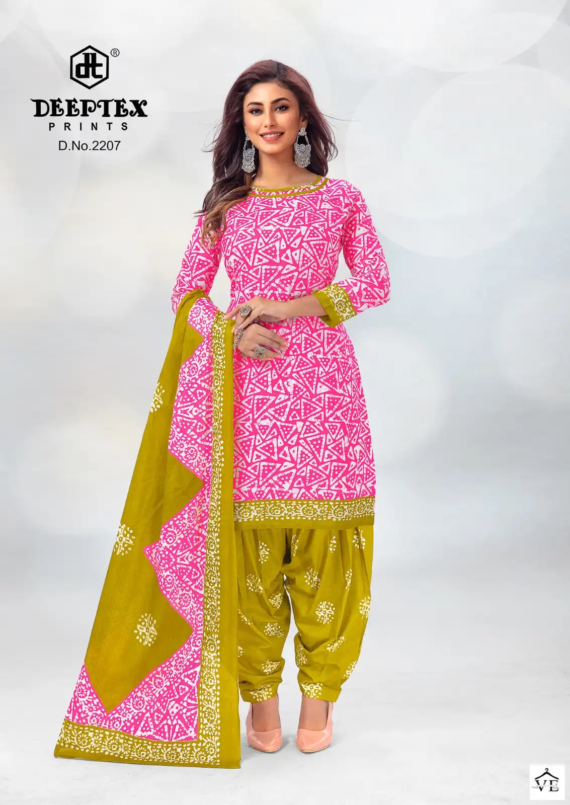 Deeptex Batik Plus Vol 22 Cotton Wholesale Salwar Suit Catalog — Wholesale Salwar Suits, Deeptex wholesale from Surat — view 8