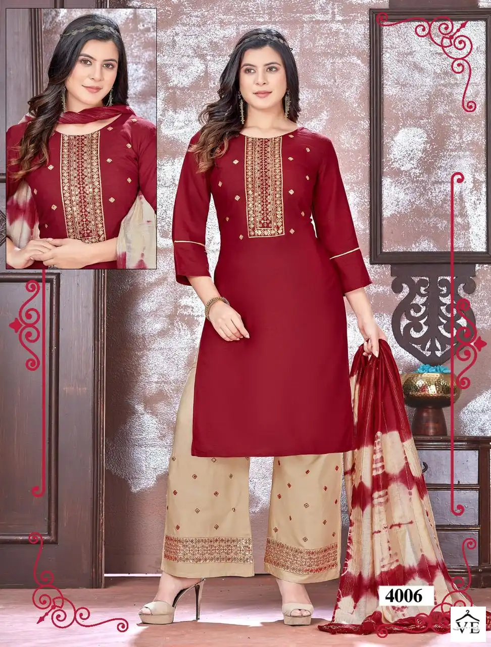 Beauty Queen Rozy 2 14 Kg Liquid Rayon Wholesale Readymade Salwar Suit Catalog — Wholesale Salwar Suits, MPA wholesale from Surat - Gallery Image 6