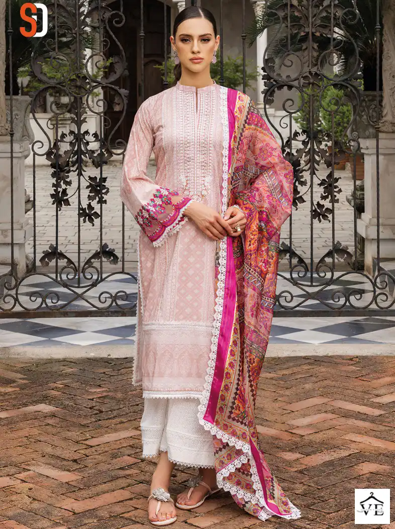 Sharaddha Bliss Vol 1-1001 Lawn Cotton Wholesale Pakistani Suit — Wholesale Salwar Suits, MPA wholesale from Surat — view 1