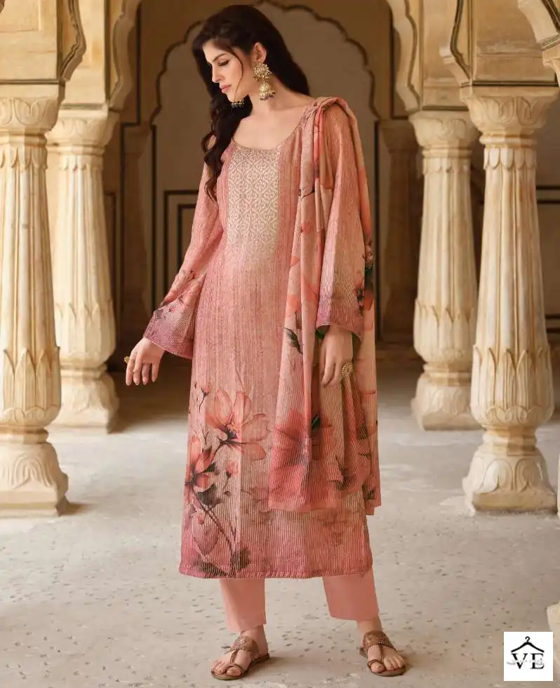 Fida Bloom Pashmina Wholesale Winter Wear Salwar Suit Catalog — Wholesale Salwar Suits, MPA wholesale from Surat — view 1