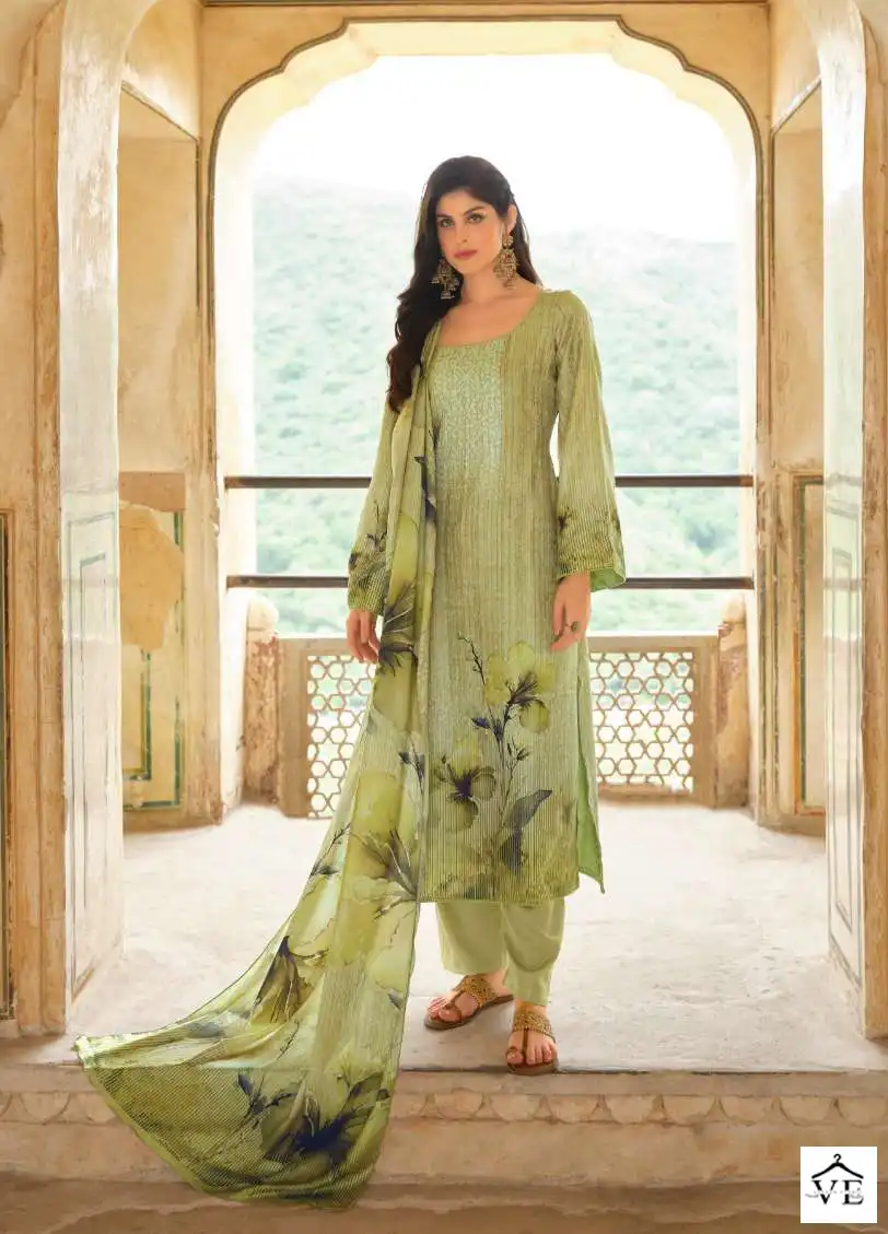 Fida Bloom Pashmina Wholesale Winter Wear Salwar Suit Catalog — Wholesale Salwar Suits, MPA wholesale from Surat - Gallery Image 5