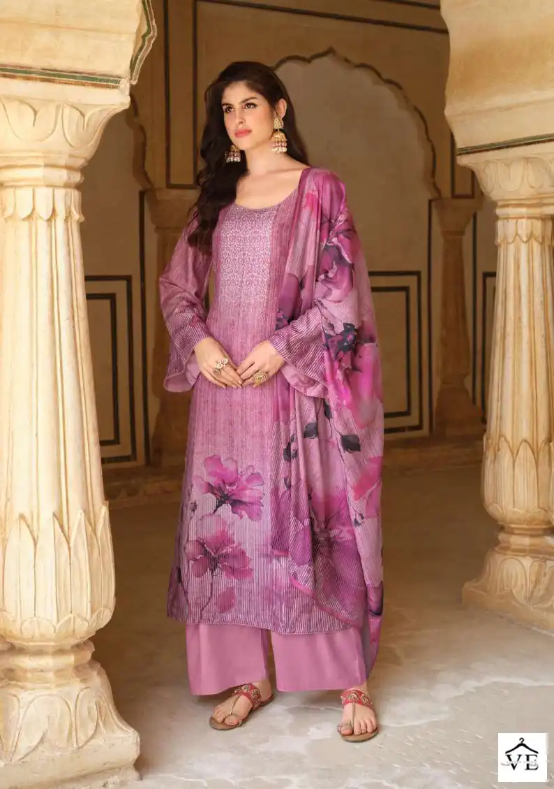 Fida Bloom Pashmina Wholesale Winter Wear Salwar Suit Catalog — Wholesale Salwar Suits, MPA wholesale from Surat - Gallery Image 6