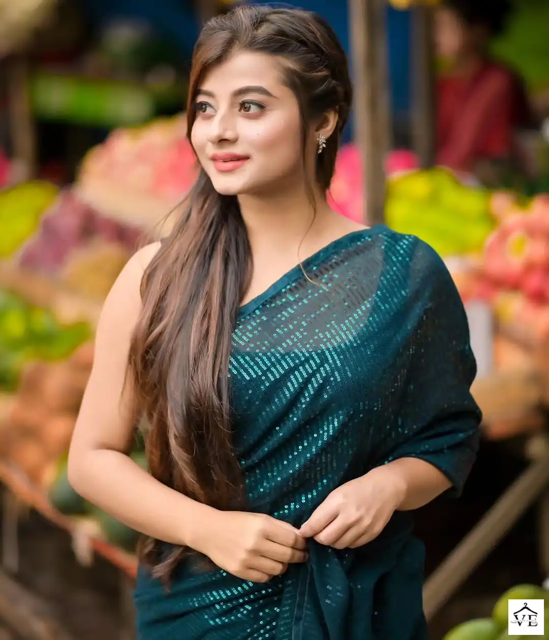 VE BT-176 Georgette Wholesale Designer Saree