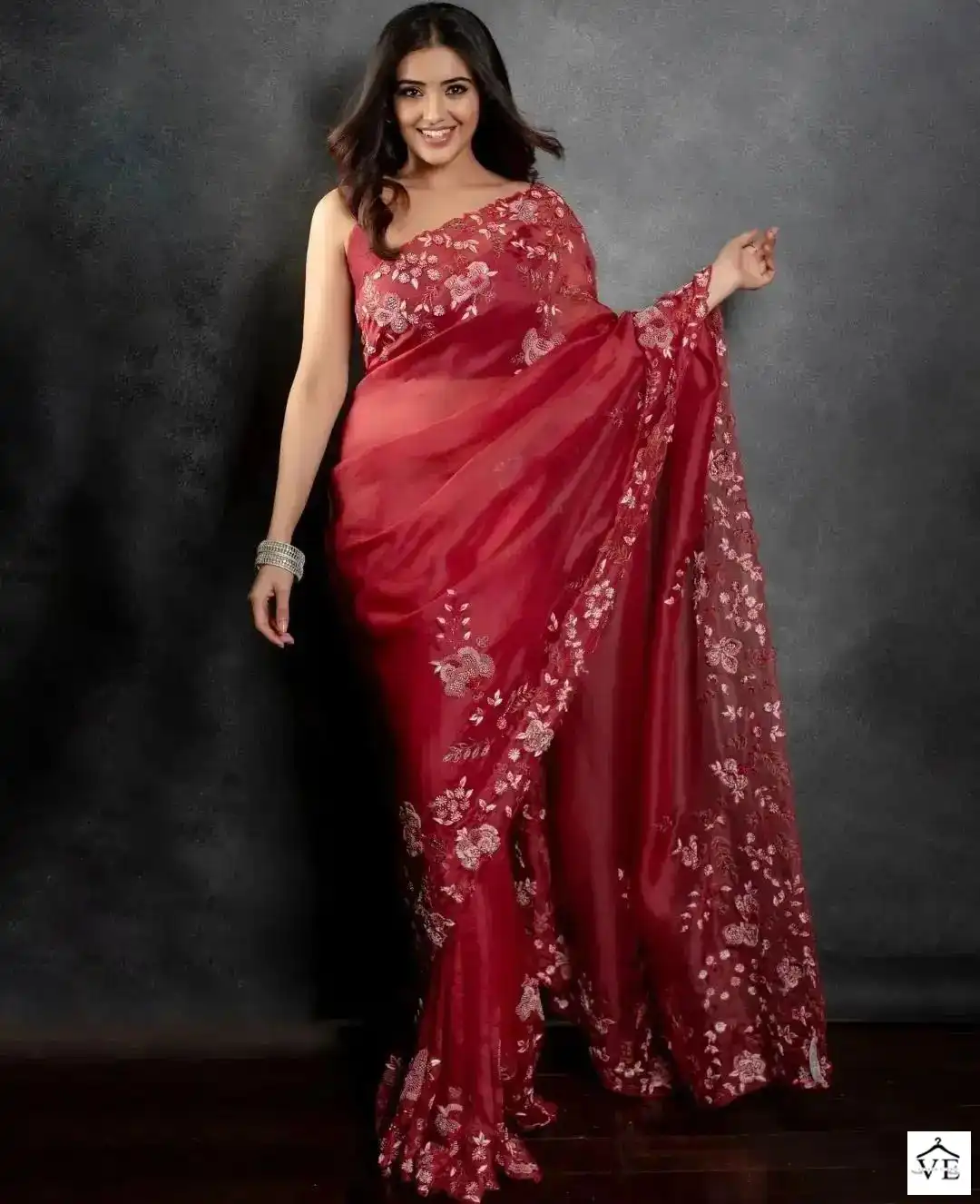 VE BT-3065 Soft Organza Wholesale Fancy Saree — Wholesale Sarees, MPA wholesale from Surat — view 1