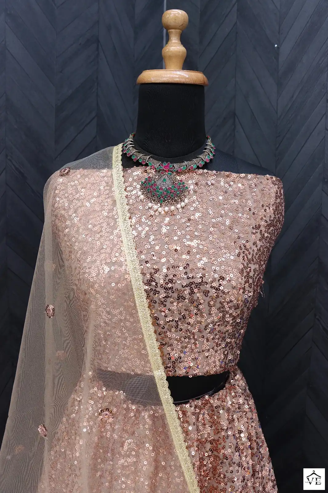 VE BT-337 Georgette Wholesale Lehenga Choli — Wholesale Lehenga, MPA wholesale from Surat - Gallery Image 2