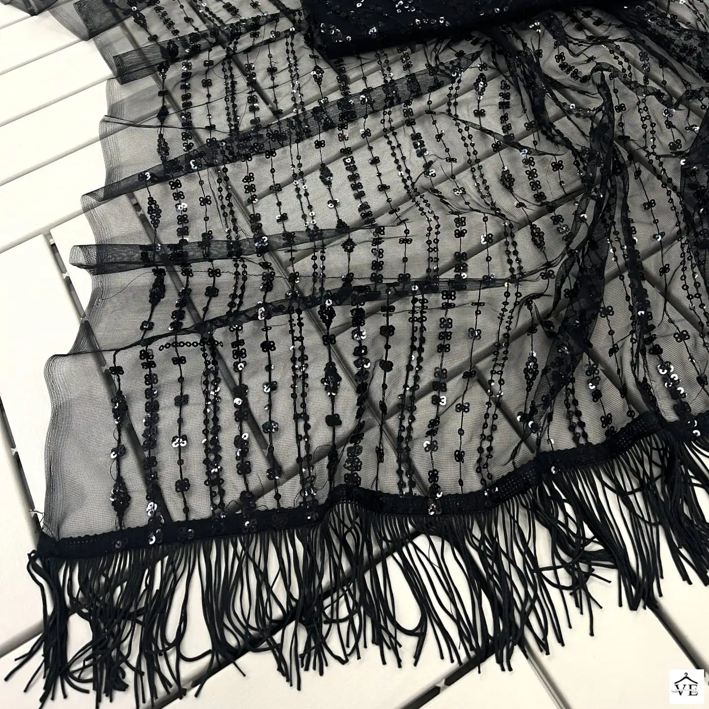 VE BT-352 Heavy Nylon Butterfly Net Wholesale Designer Saree — Wholesale Sarees, MPA wholesale from Surat - Gallery Image 3