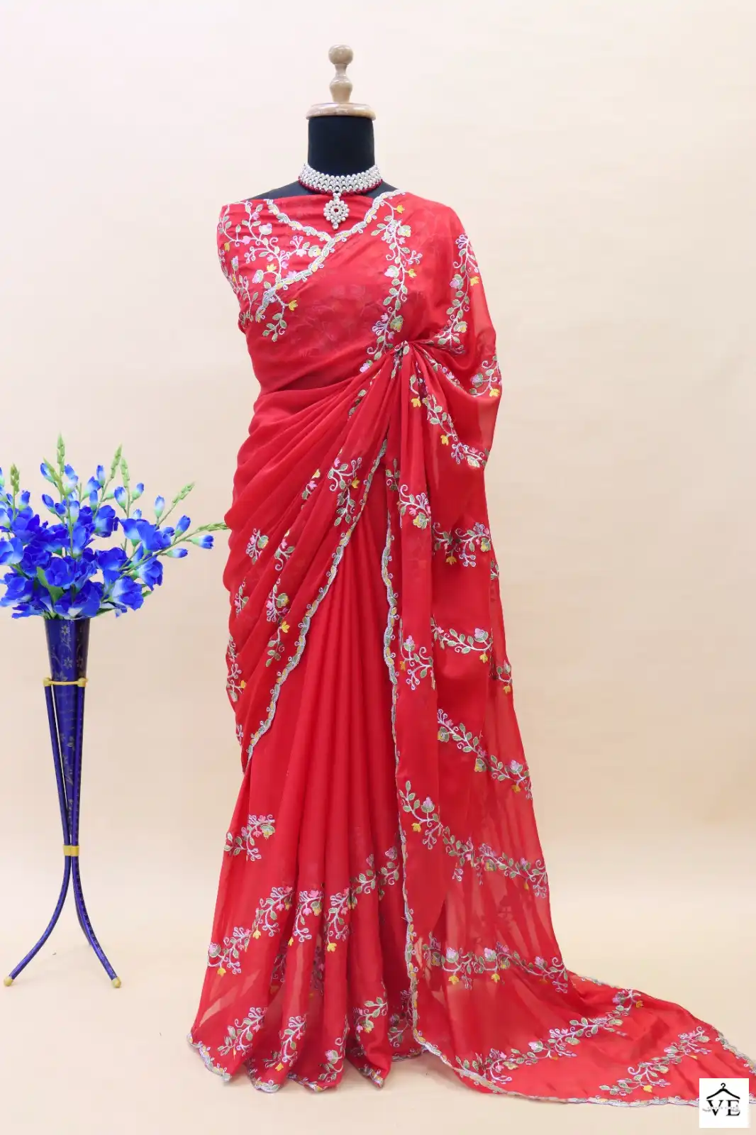 VE BT-362 Heavy Kasturi Silk Wholesale Designer Saree — Wholesale Sarees, MPA wholesale from Surat - Gallery Image 2